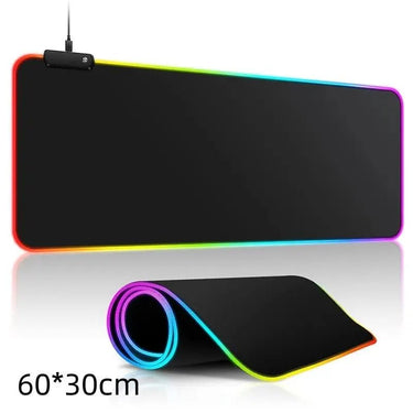 RGB Gaming Mouse Pad - Touch Control, Non - Slip - InspiredGrabs.com
